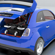 Illustration for article titled Fiat 500 With Ferrari Power Is Our Kind Of Concept